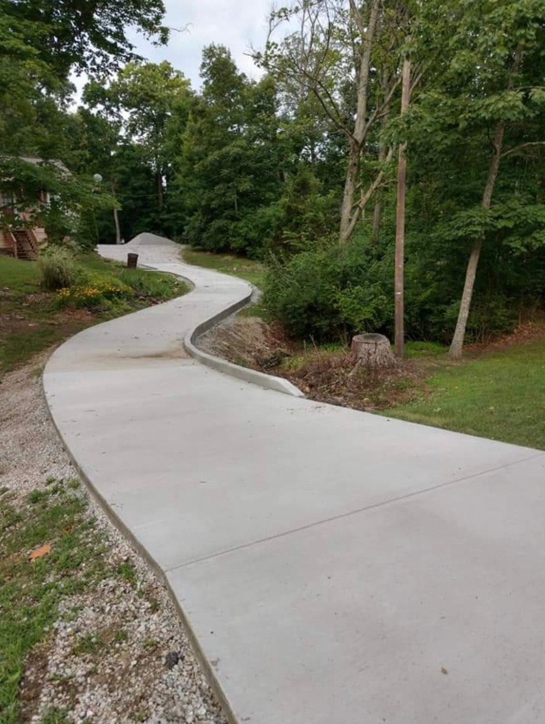 Sidewalks & Curbs concrete service by CD Concrete